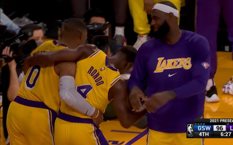 C位不是白站的！Rondo現場教威少如何跟詹眉配合，一數據力壓三巨頭！-黑特籃球-NBA新聞影音圖片分享社區