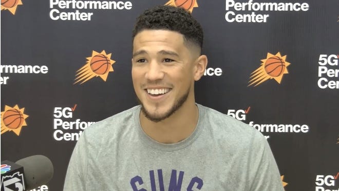Devin Booker returns to Suns camp, confirms being fully vaccinated