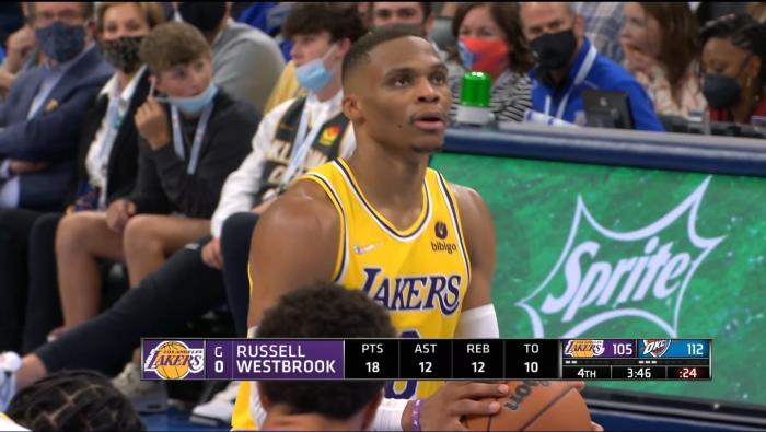 湖人慘遭26分大逆轉！威少20中8尷尬「大四喜」遭驅逐，成恥辱輸球大罪人！（影）-黑特籃球-NBA新聞影音圖片分享社區
