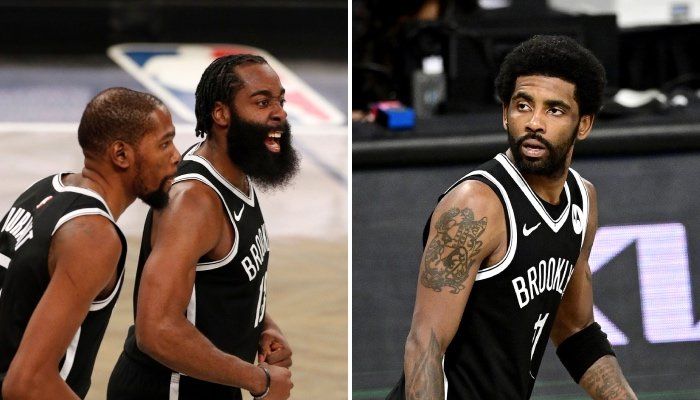 Frustrated, James Harden breaks the silence and reacts to the new shock on  Kyrie!