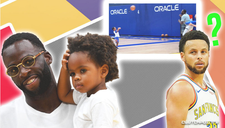 【影片】父慈子孝!追夢格林把兒子帶到球館,讓其在訓練中給自己傳球-黑特籃球-NBA新聞影音圖片分享社區