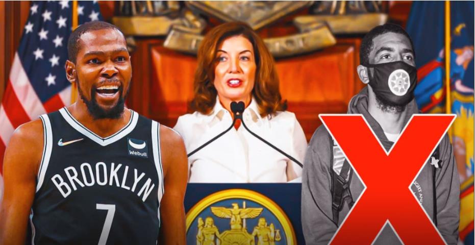 厄文抵制疫苗引發眾怒!杜蘭特勸說無效,紐約州長公開支持籃網!-黑特籃球-NBA新聞影音圖片分享社區