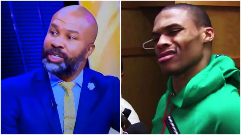 【影片】神級口誤!老魚在節目中稱呼威少為「威鐵」,隨後連忙改正,球迷:故意的!-黑特籃球-NBA新聞影音圖片分享社區