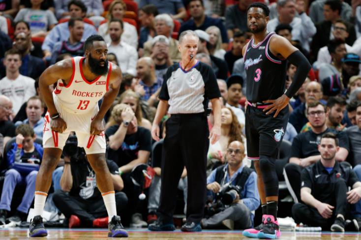 22204分!哈登還要多久超越韋德?32歲得分對比差距大!-黑特籃球-NBA新聞影音圖片分享社區