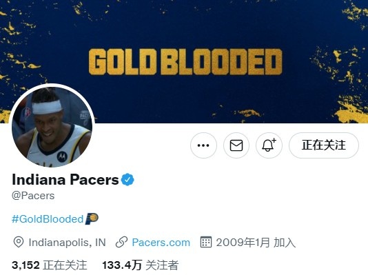 力挺隊員一波！溜馬官推將頭像更換為Myles Turner的賽場圖-黑特籃球-NBA新聞影音圖片分享社區