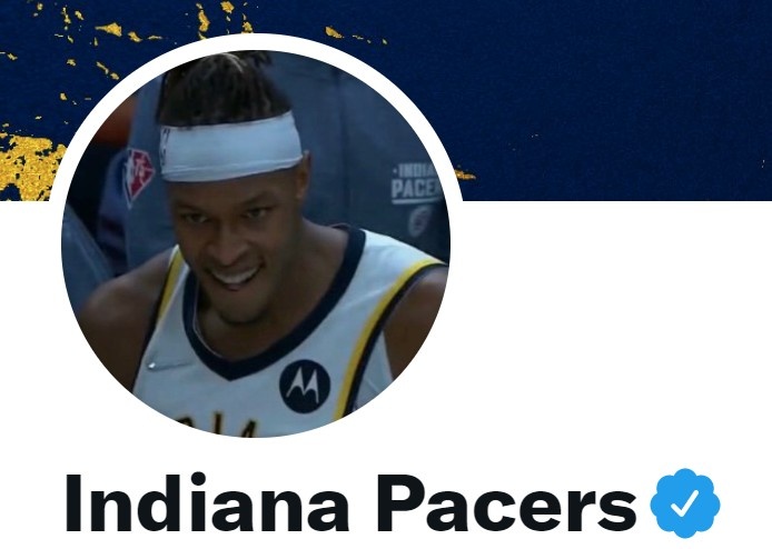 力挺隊員一波！溜馬官推將頭像更換為Myles Turner的賽場圖-黑特籃球-NBA新聞影音圖片分享社區