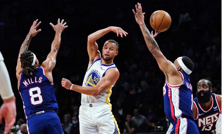 柯瑞狂轟37+7+5，杜蘭特19+5， 哈登24分，勇士客場大勝籃網！（影）-黑特籃球-NBA新聞影音圖片分享社區