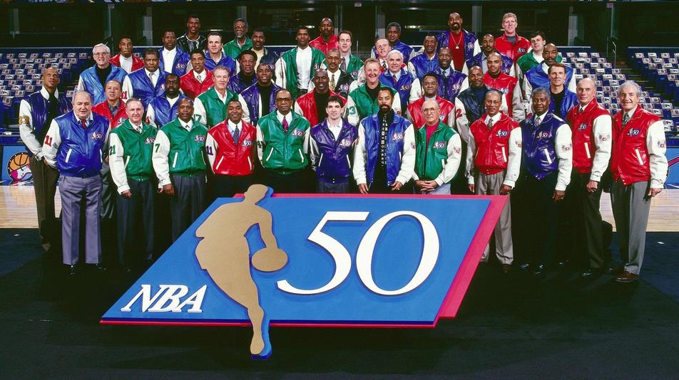 為什麼當年的NBA50大巨星合影，只有47人的照片，還有3位去哪了？