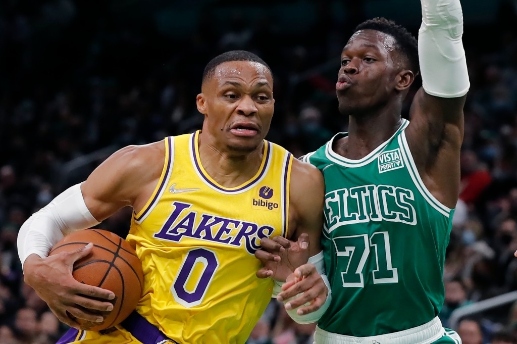 Lakers news: NBC Sports Boston airs graphic making fun of Westbrook