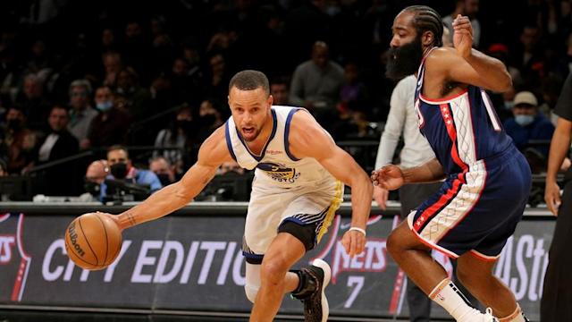 Stephen Curry&#39;s 37 points too much for Nets to handle in 117-99 loss to  Warriors