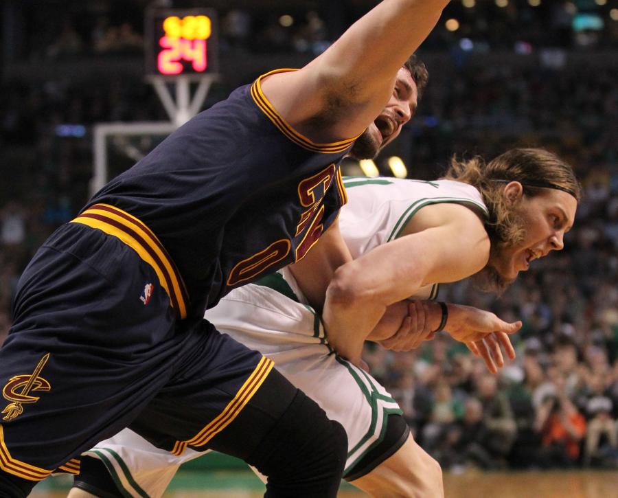 Celtics&#39; Kelly Olynyk suspended for Kevin Love injury - The Boston Globe