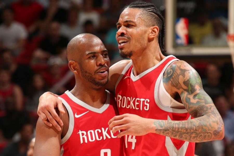 懷念火箭的美好時光!保羅賽後深情擁抱Gerald Green,動容一幕引起球迷感慨!-黑特籃球-NBA新聞影音圖片分享社區