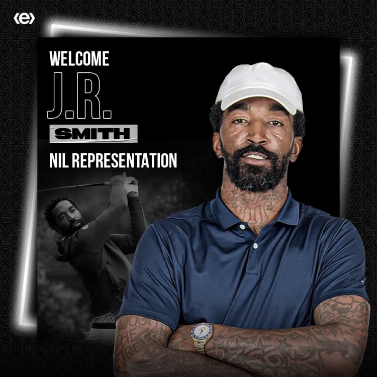 J.R.Smith以大學高球球員身份與經紀公司簽約，或將收入數十萬美元