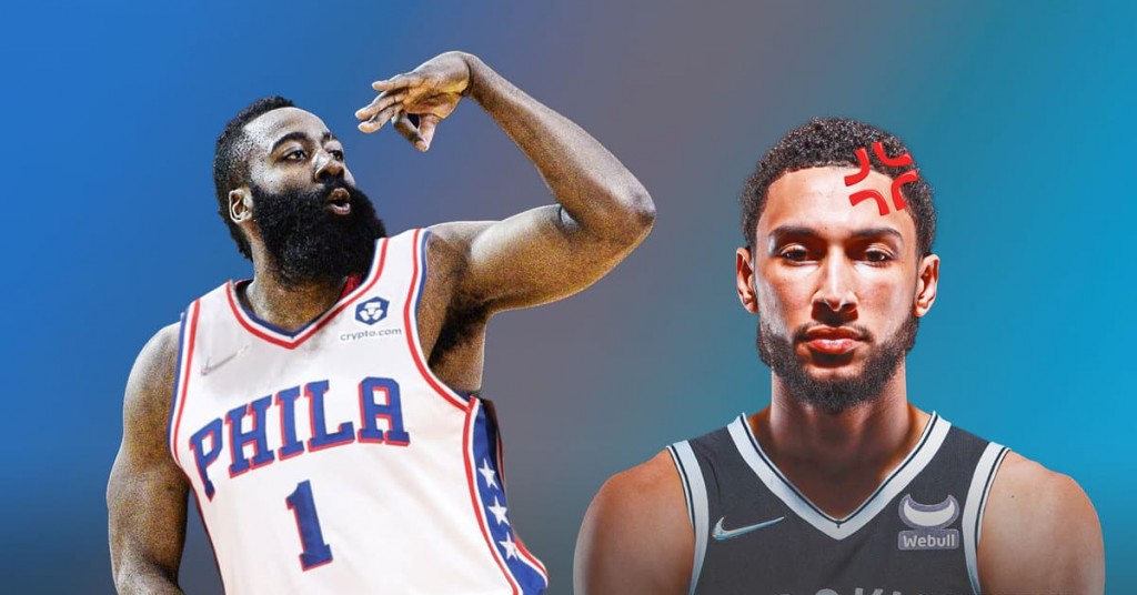 Sixers-news-The-Ben-Simmons-milestone-James-Harden-hilariously-matched-in-one-game-with-Philly