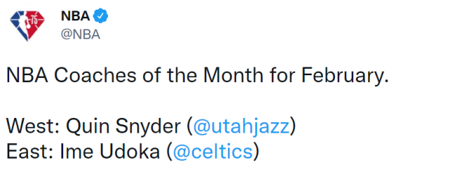 NBA公佈2月最佳獎項!DDR和東契奇分別當選東西區最佳球員,雷霆新秀實現四連霸!-黑特籃球-NBA新聞影音圖片分享社區