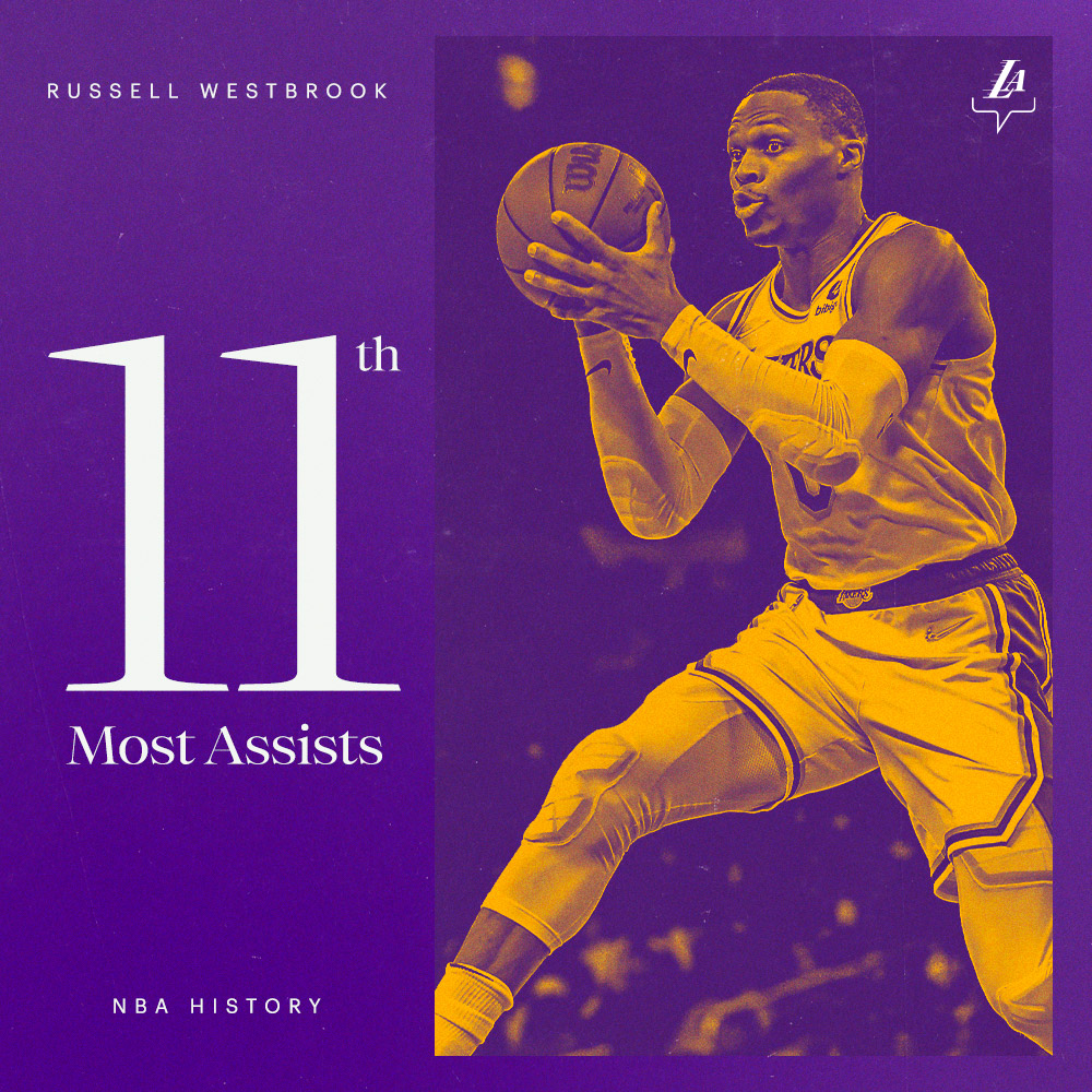 末節決勝時刻被冷藏！威少命中率慘淡再遭湖人球迷狂噓，僅得5分9助仍有亮點：引領湖三瘋！-黑特籃球-NBA新聞影音圖片分享社區