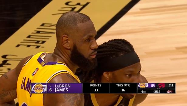 末節10中7連續飚進關鍵球!詹姆斯出戰44分鐘砍36+9+7,時隔52天帶隊客場取勝!(影)-黑特籃球-NBA新聞影音圖片分享社區