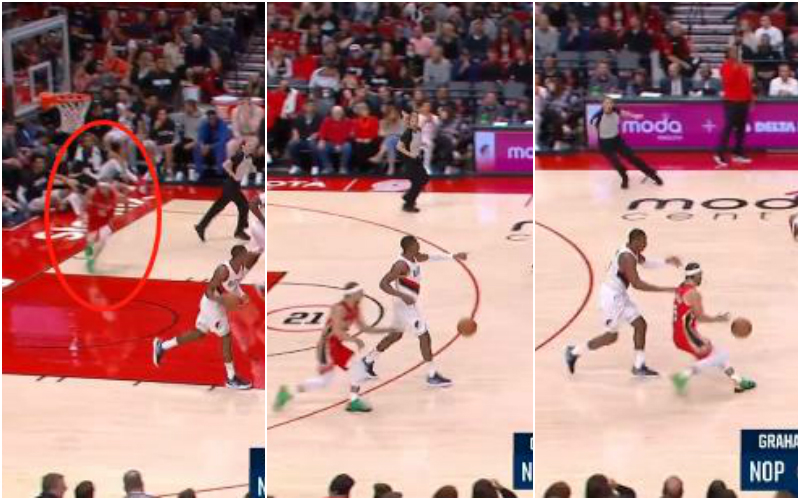 NBA / 【影片】偷雞偷上癮了！鵜鶘後衛躲在底角，在對手背後完成偷襲，大家都懵了：他從哪冒出來的？-黑特籃球-NBA新聞影音圖片分享社區