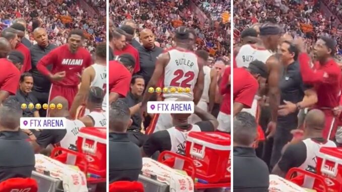 Twitter Reactions: 'I'll beat your a**' Things Get Heated Between Udonis Haslem & Jimmy Butler on Miami Heat Bench – RFM | RatchetFridayMedia | Headline News & Entertainment
