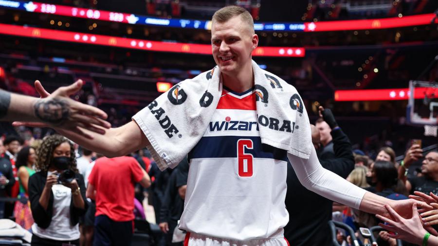 在獨行俠飽受吐槽的Porzingis,如今來到巫師後,他的表現怎麼樣了?-黑特籃球-NBA新聞影音圖片分享社區