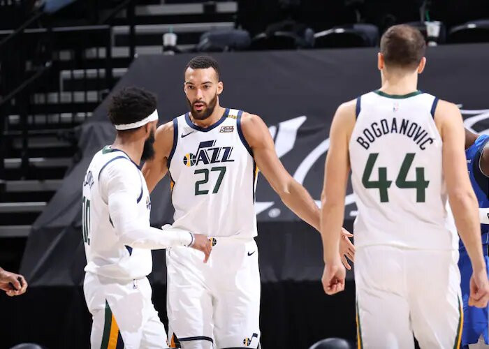 NBA / Gobert尷尬數據成歷史首人!季後賽僅1次出手卻狂攬17籃板3火鍋,主帥賽後解釋出手問題!-黑特籃球-NBA新聞影音圖片分享社區