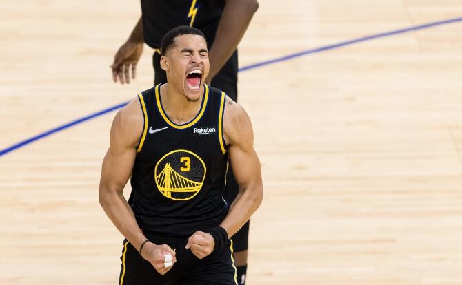 NBA / 季後賽首秀轟30分,Poole表現不負眾望,賽後Curry更是直言:他是我打後補的重要原因!-黑特籃球-NBA新聞影音圖片分享社區
