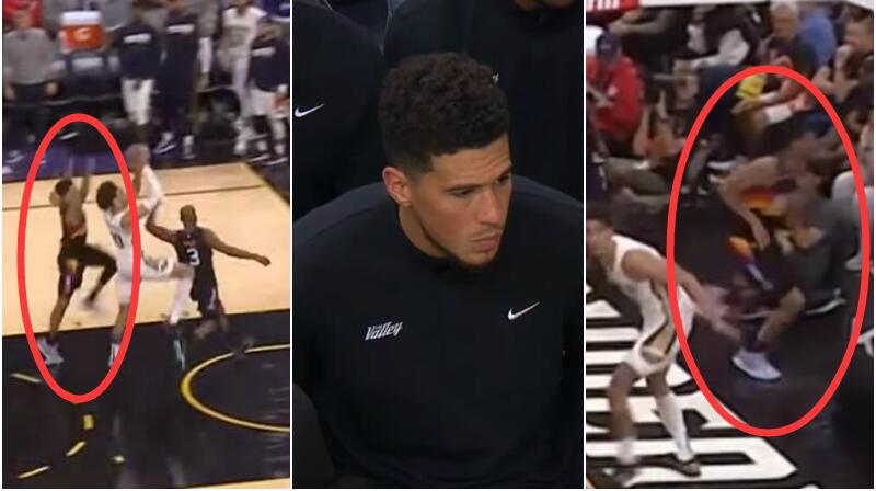 NBA / 【影片】遭遇右腿筋緊張退賽!Booker受傷一幕曝光,醫學專家:最糟的情況要休戰幾週!-黑特籃球-NBA新聞影音圖片分享社區