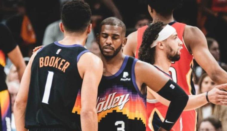 NBA / 布克遭遇哈登式腿筋傷病,缺席2-3週!保羅鼓勵隊員,鵜鶘主將McCollum發聲:受傷的動物更可怕!-黑特籃球-NBA新聞影音圖片分享社區