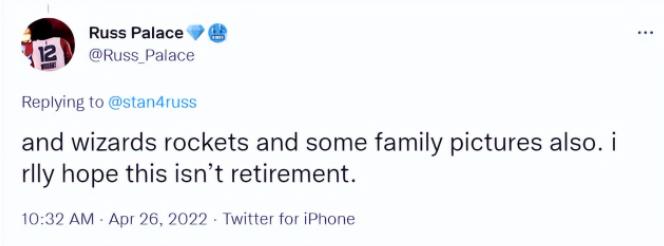 NBA / 威少的IG清空了所有關於湖人的內容,僅保留頭像!媒體推測他已決定離開湖人,球迷擔心他可能會退役!-黑特籃球-NBA新聞影音圖片分享社區