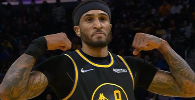 NBA / 勇士頭號奇兵!最後66秒投中關鍵三分,小佩頓表現太閃耀,詹姆斯:請把比賽用球給他!(影)-黑特籃球-NBA新聞影音圖片分享社區