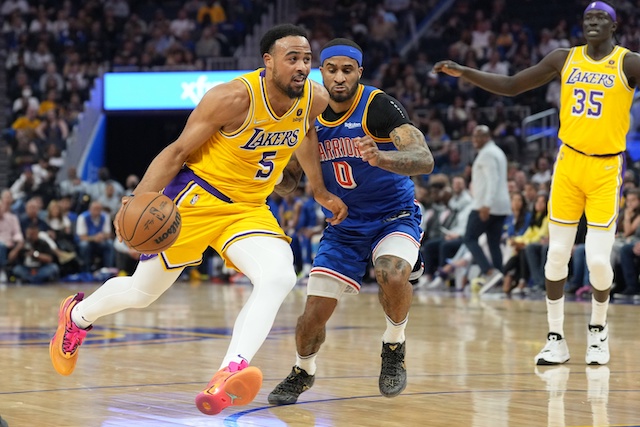 Recap: Talen Horton-Tucker Posts Career-High 40 Points In Lakers' Loss To  Warriors