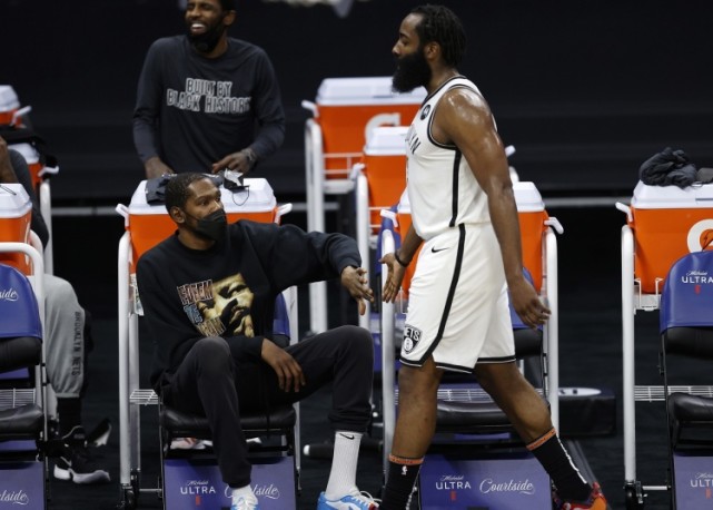 NBA / 籃網三巨頭解體內幕曝光!KD不滿哈登身材走樣,哈登則認為KD自以為是!-黑特籃球-NBA新聞影音圖片分享社區