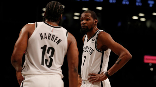 NBA / 籃網三巨頭解體內幕曝光!KD不滿哈登身材走樣,哈登則認為KD自以為是!-黑特籃球-NBA新聞影音圖片分享社區