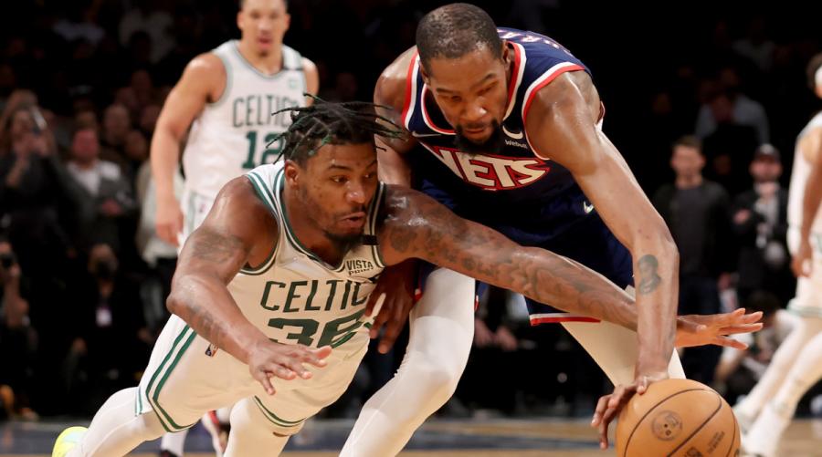 NBA / 【影片】4-0橫掃!杜蘭特投進本賽季最後一球後,被聰明哥無情嘲諷:這表情太殺人誅心!-黑特籃球-NBA新聞影音圖片分享社區