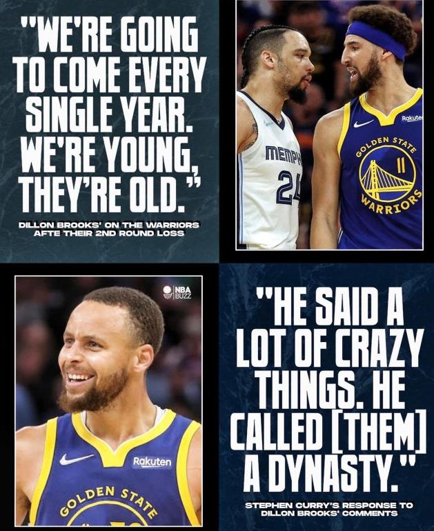 NBA / 媒體扒往事挑口水!Dillon曾稱Iguodala沒有遠見放棄灰熊,Curry驚了:他竟然說他們建立了王朝?-黑特籃球-NBA新聞影音圖片分享社區