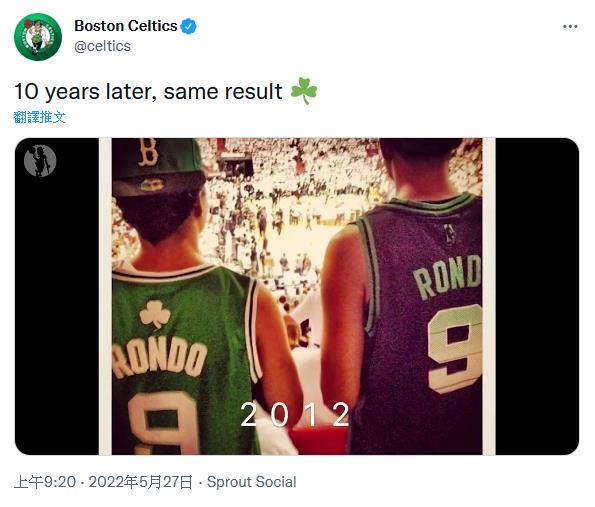 綠軍官方鬧笑話!曬十年前東決G5勝仗,直言「十年後同樣的結果」,球迷怒斥:然後G6G7輸了?-黑特籃球-NBA新聞影音圖片分享社區