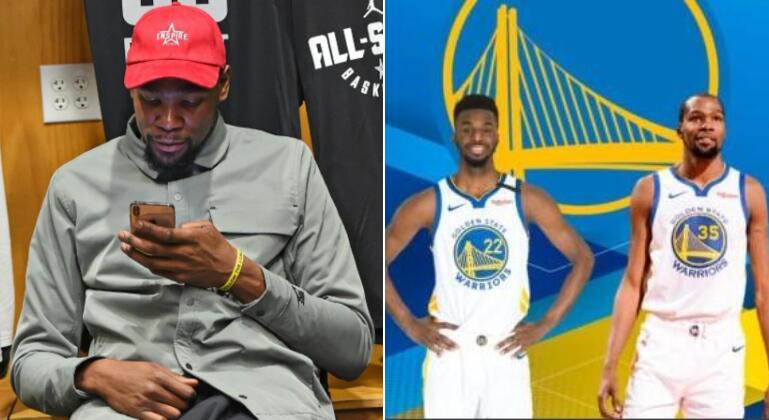 Wiggins替代杜蘭特仍輕鬆進冠軍賽？杜蘭特遭球迷挖苦，隨後本人上線回懟！-黑特籃球-NBA新聞影音圖片分享社區