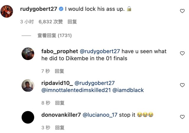 NBA / 衝上全美熱搜第一!歐尼爾與Gobert口水戰升級,後者稱能「鎖死大鯊魚」,引來全民嘲諷!-黑特籃球-NBA新聞影音圖片分享社區
