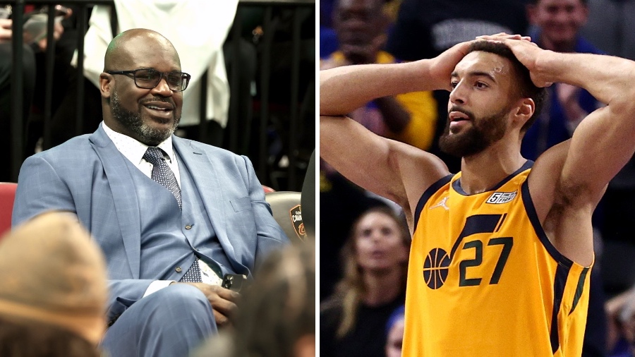 Shaq, Rudy Gobert Exchange Jabs On Social Media