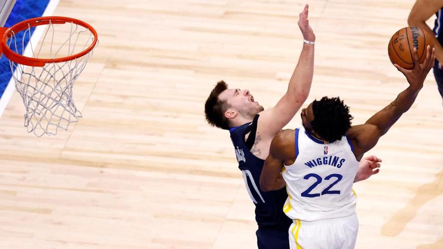 Why Andrew Wiggins' Dunk On Luka Doncic Was 'absolutely Amazing' To Draymond - Golf Single Player