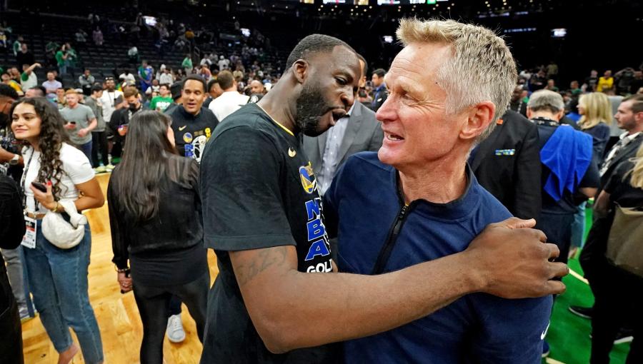 Steve Kerr: "I'm not going to lie; I'm hungover"