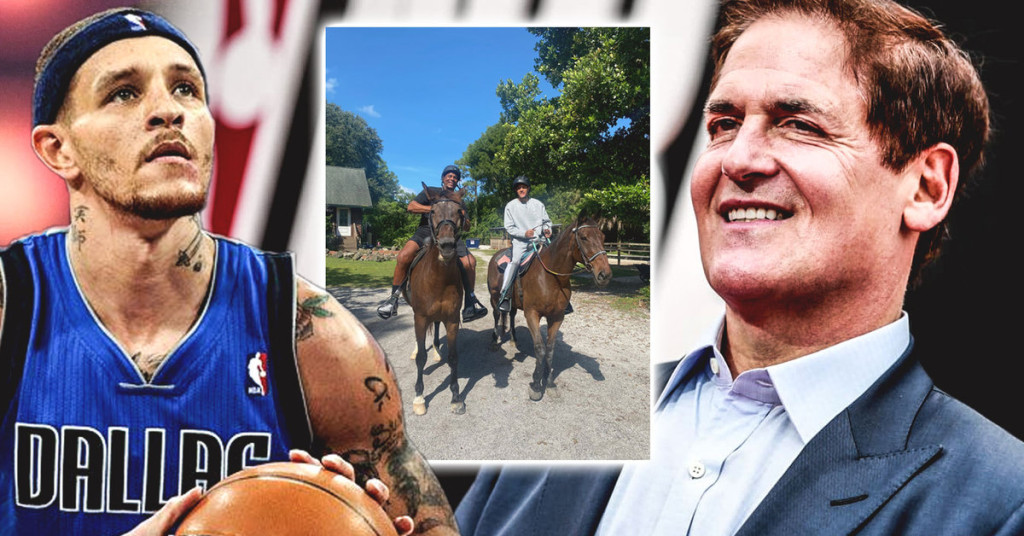 Healthy-looking-Delonte-West-emerges-in-photo-courtesy-of-Mark-Cuban (1)