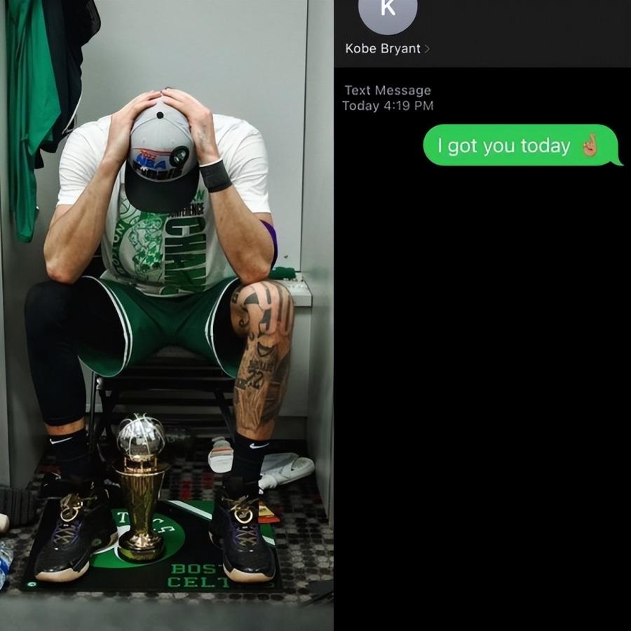 NBA / Tatum再致敬偶像!身穿Kobe 96年試訓同款訓練服,曾佩戴24號護肘贏東決搶七,還給黑曼巴發短訊!-黑特籃球-NBA新聞影音圖片分享社區