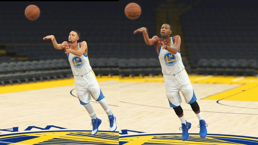 Can Stephen Curry Beat Kevin Durant in a Half Court Shot Contest! NBA 2K17  Curry vs Durant Gameplay - YouTube