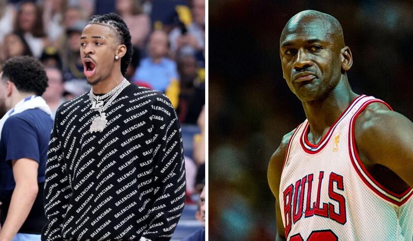 NBA / 莫蘭特「評價喬丹」言論再被噴!名嘴直言鄙視他,稱他會被喬丹收拾!-黑特籃球-NBA新聞影音圖片分享社區