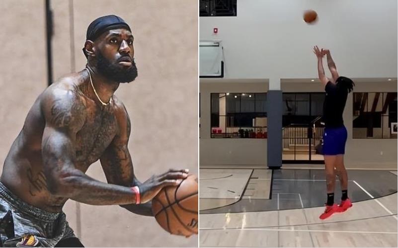 NBA / 【影片】哪有天生的優秀?一眉哥苦練三分全中,詹姆斯4點40去訓練:工作時間到了!-黑特籃球-NBA新聞影音圖片分享社區