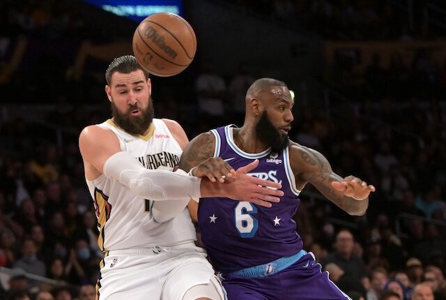 NBA: New Orleans Pelicans at Los Angeles Lakers