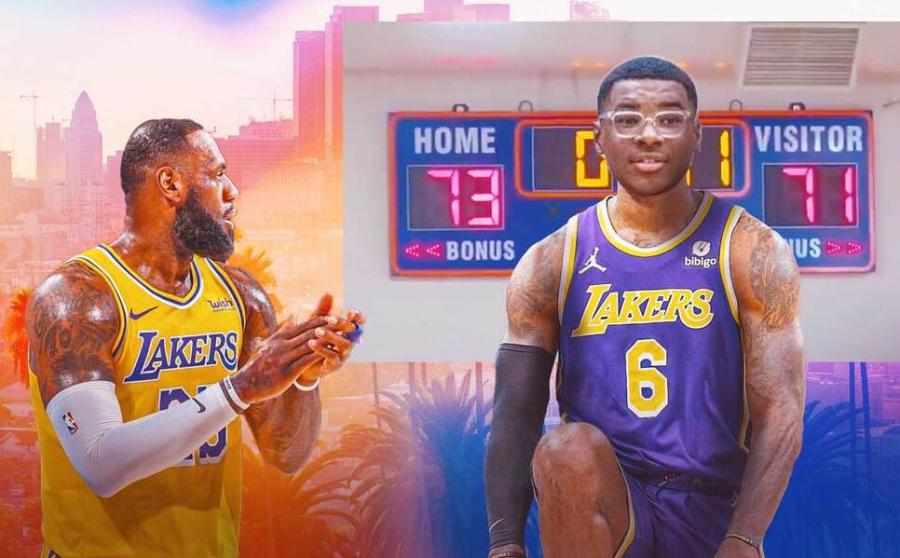 NBA / 【影片】1秒絕殺!詹皇15歲小兒子造逆轉,布朗尼觀戰,這罰球比他老爸強!-黑特籃球-NBA新聞影音圖片分享社區