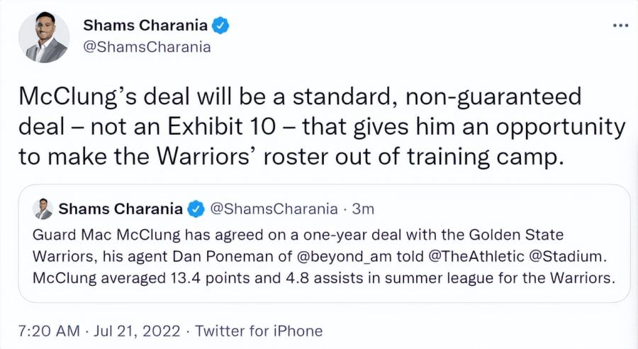 NBA / 勇士再添強援!湖人舊將獲一年合同加盟衛冕冠軍,若通過考驗有望聯手浪花兄弟!-黑特籃球-NBA新聞影音圖片分享社區