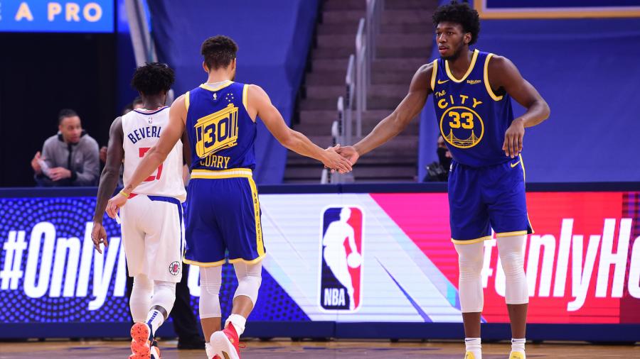 What James Wiseman has learned from Steph Curry, Klay Thompson | RSN